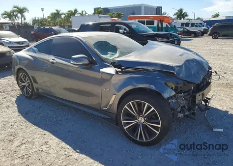 2017 Infiniti Q60 Base z USA, uszkodzony, nr VIN JN1CV7EK4HM111241